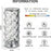 Diamond Rose Crystal Lamp & Rechargeable Usb Table Lamp