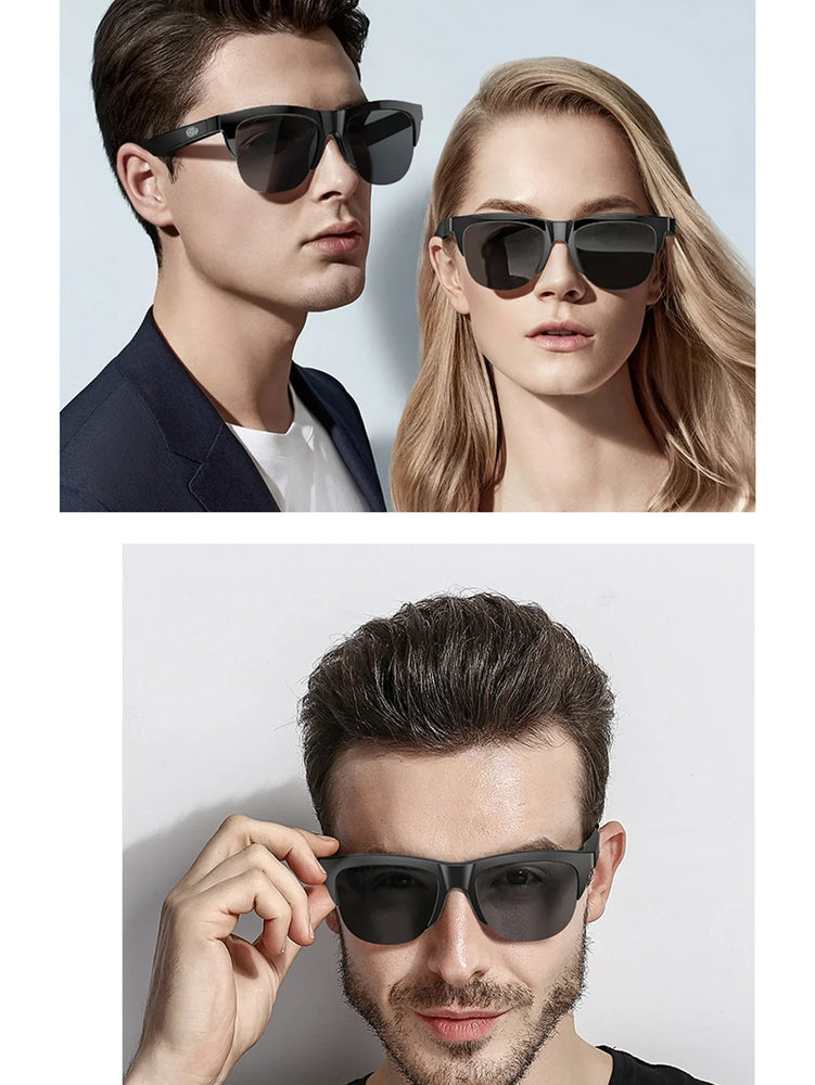 Smart Bluetooth Calling Sunglasses Sport HD Audio Hands-Free Music Anti-Blue Eyeglasses Outdoor