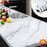 Self Adhesive (sticker) White Marble Sheet Roll Size