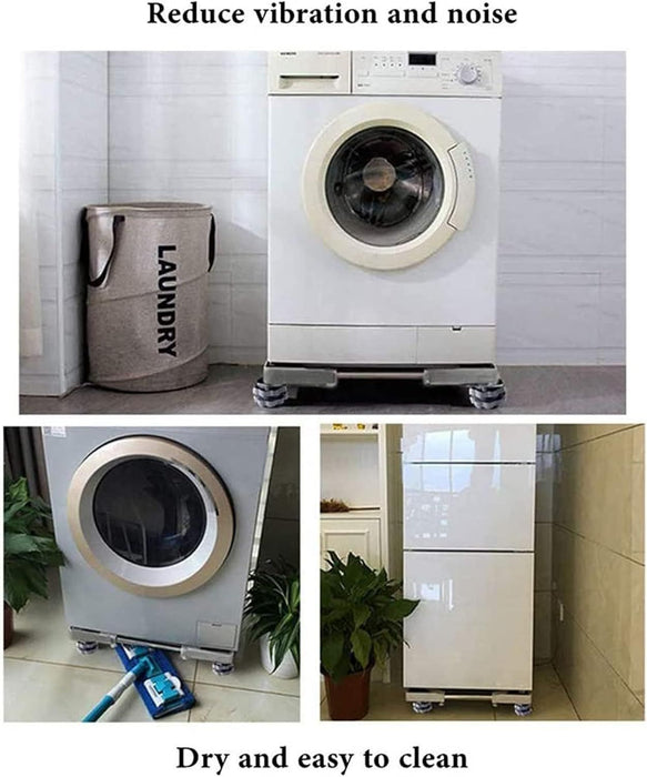 Multifunctional Shock-absorbing, Moving and Height Increasing Base Pad